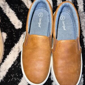 Cat & Jack Kids' Tan Slip-On Sneakers
